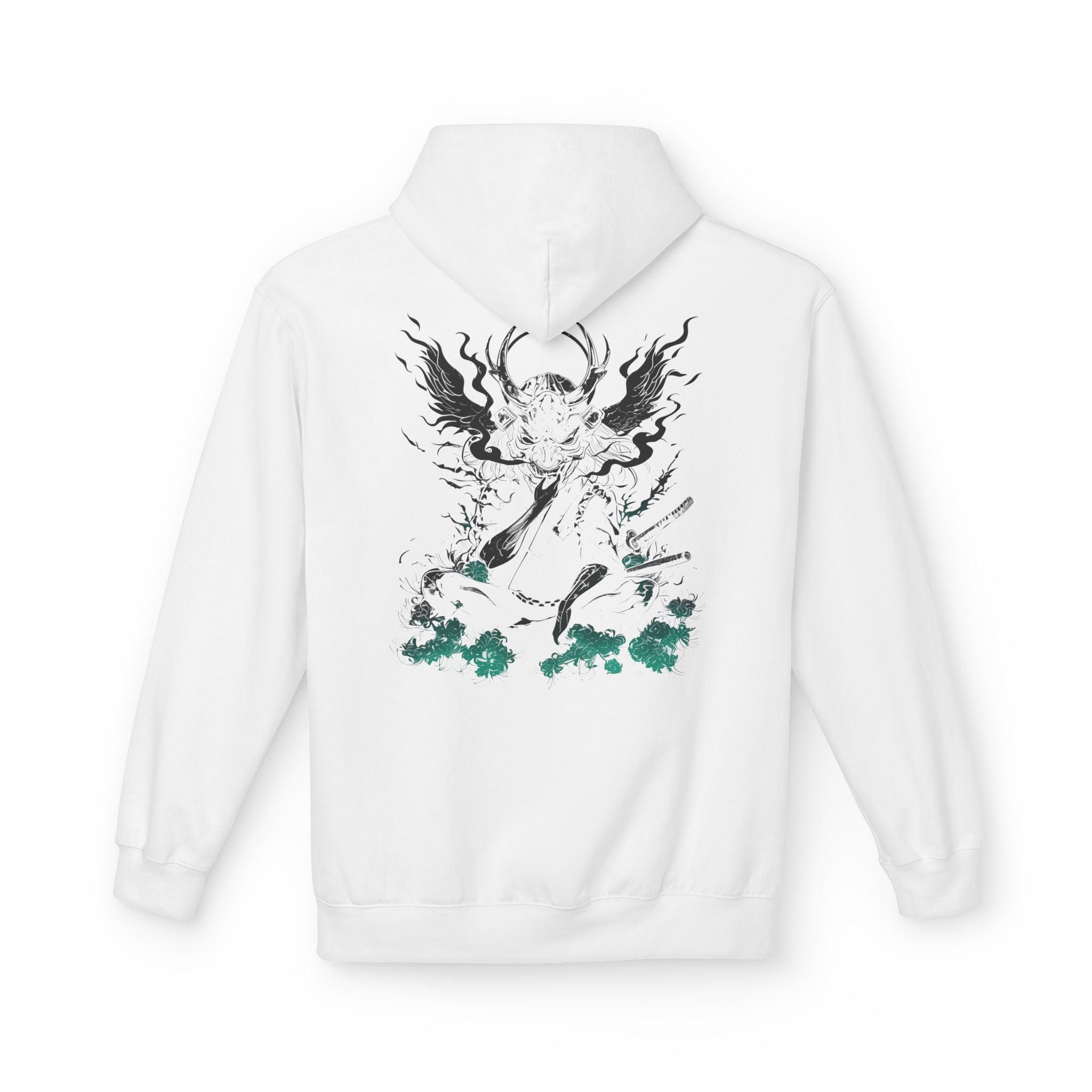 Crimson Oni Samurai – Anime Hoodie | Otaku Fashion