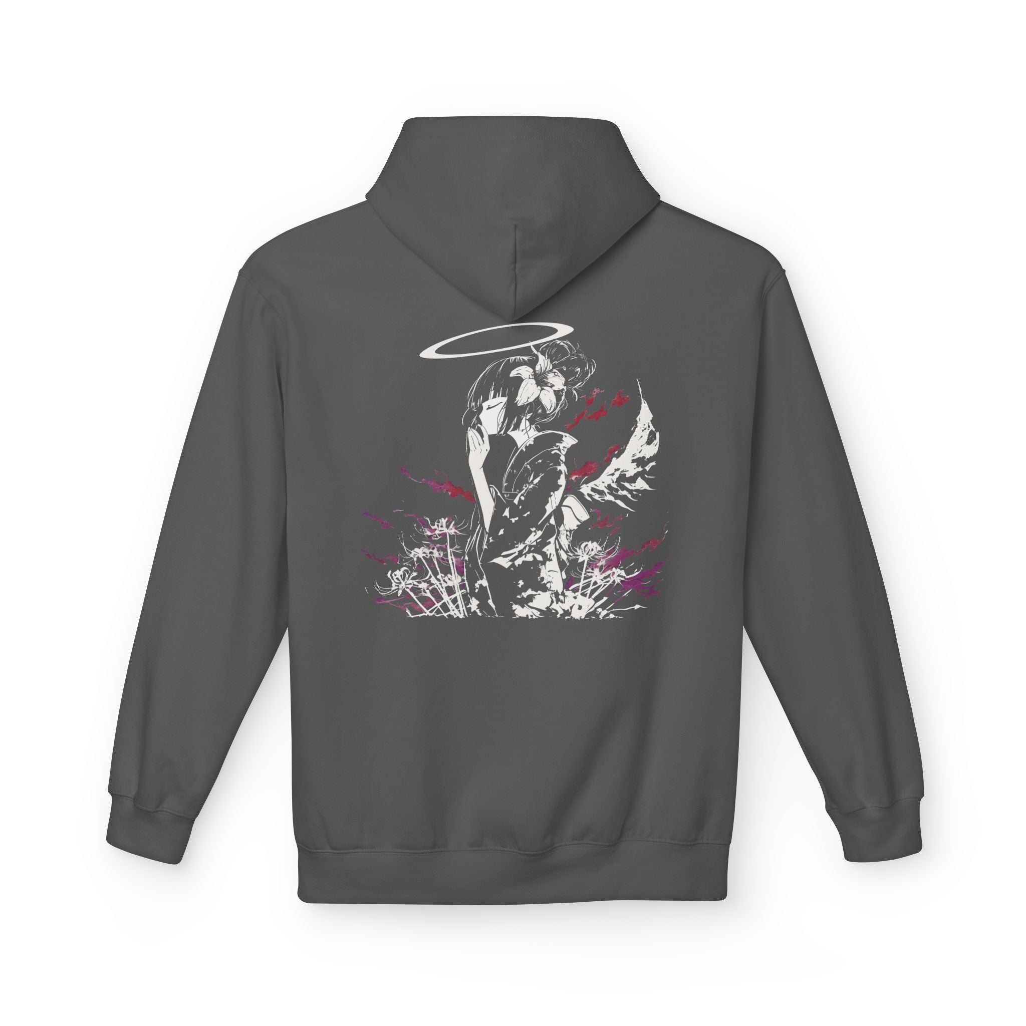 Celestial Oni Silent Bloom – Anime Hoodie | Dark Otaku Apparel