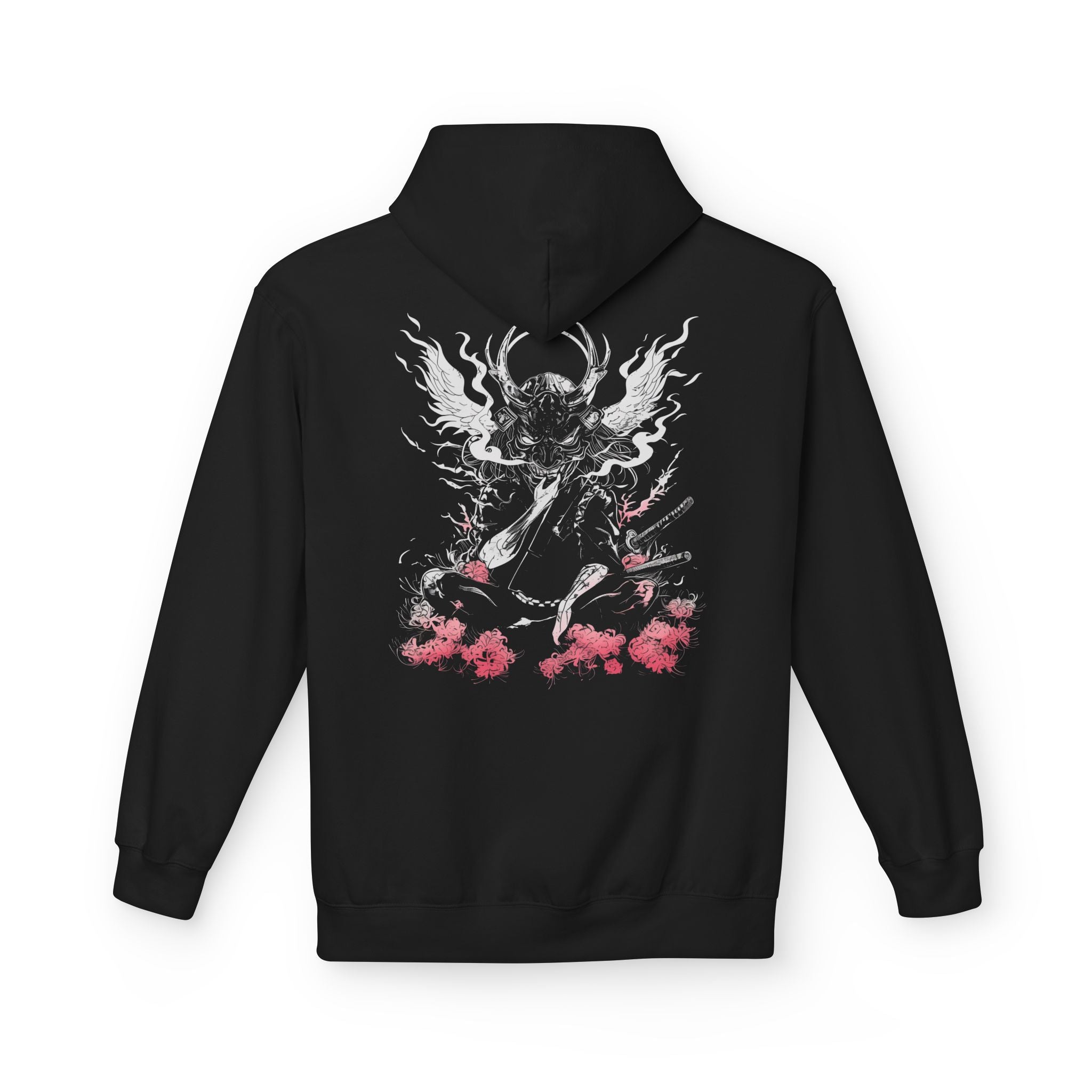 Crimson Oni Samurai • Premium Hoodie