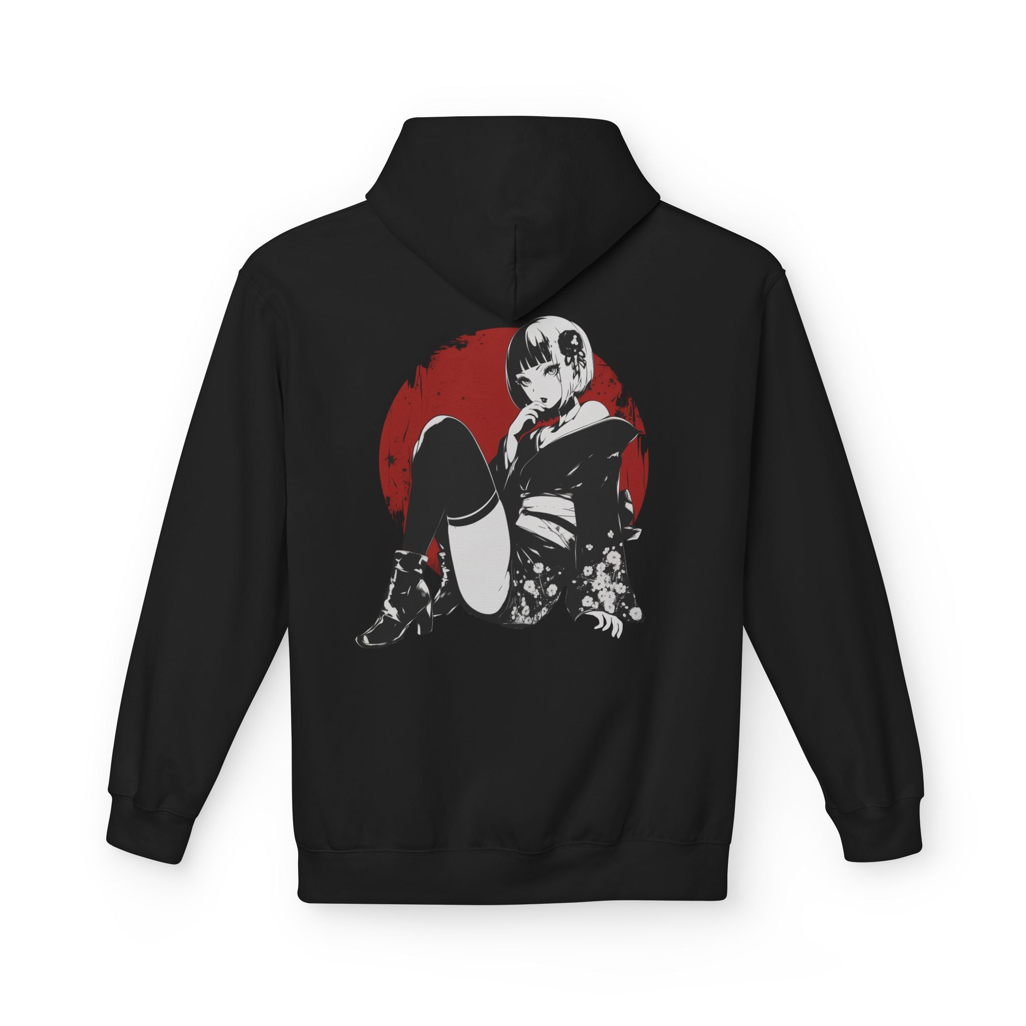 Crimson Scarlet Veil • Premium Hoodie
