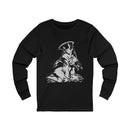 Celestial Oni anime long sleeve with elegant horned girl design