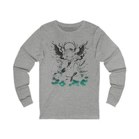 Crimson Oni Samurai – Anime Long Sleeve Shirt | Japanese Apparel