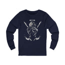 Voidborn Guardian anime long sleeve shirt with futuristic angel design