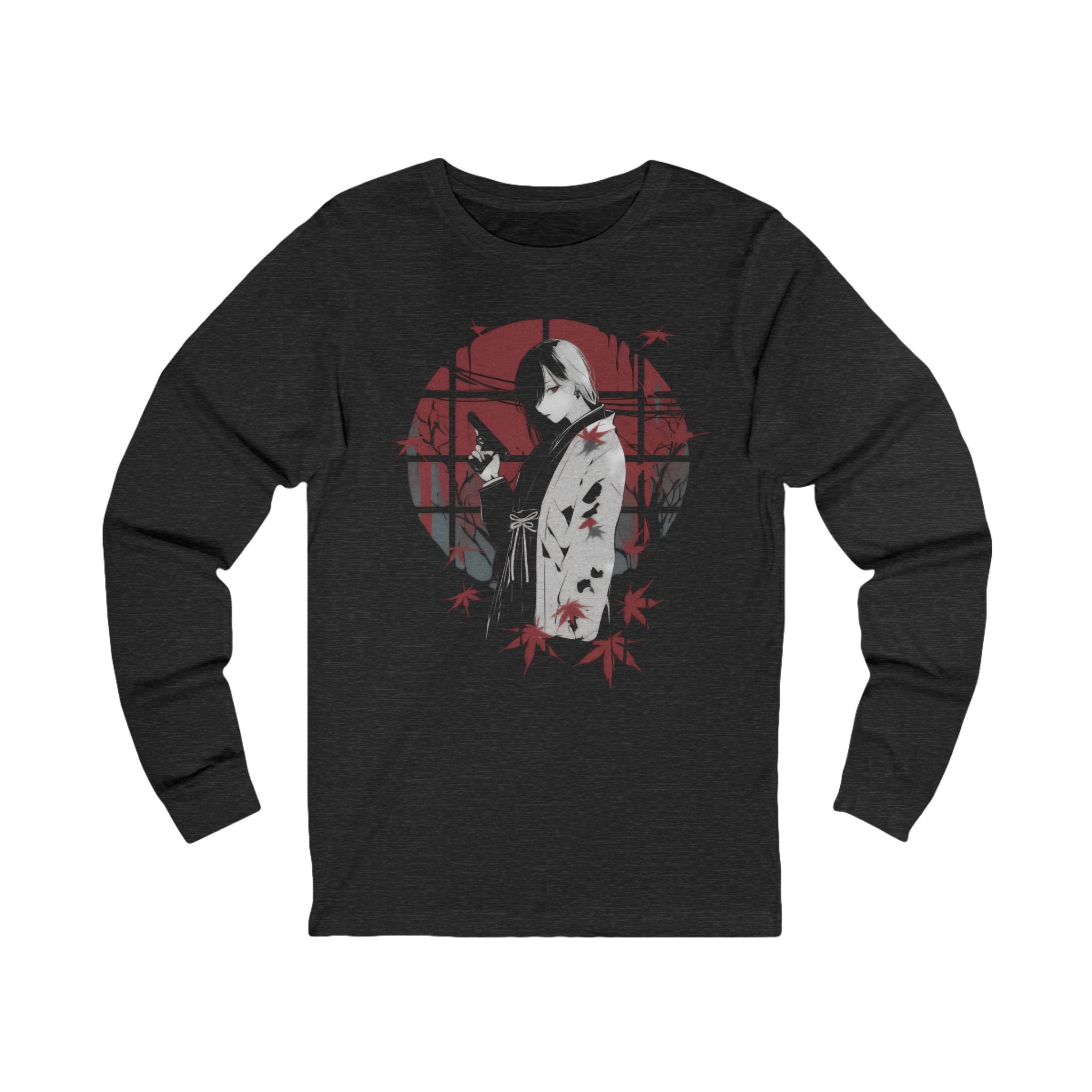 Crimson Yakuza Bloom • Sleeve Tee