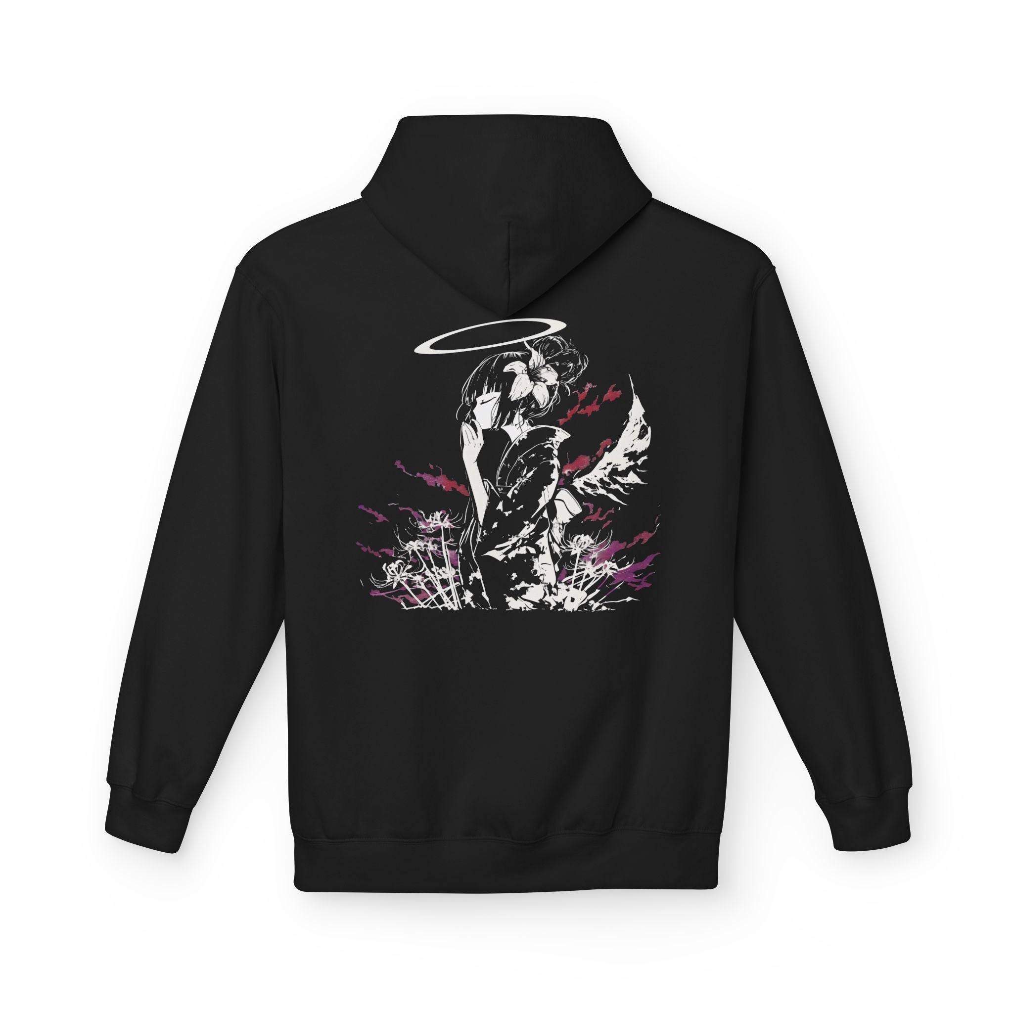 Silent Bloom Celestial Oni • Premium Hoodie