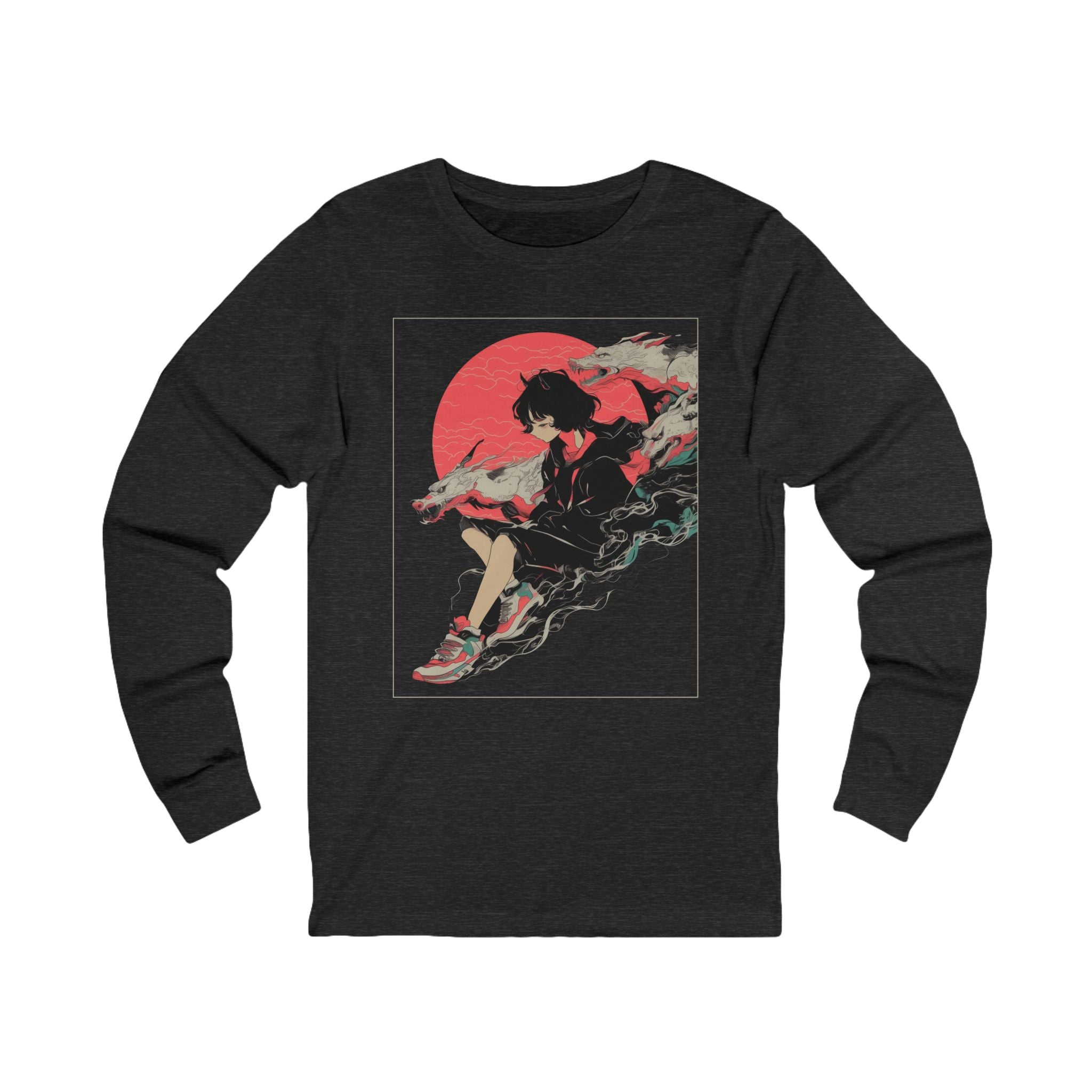 Neon Oni Moon’s Veil • Sleeve Tee