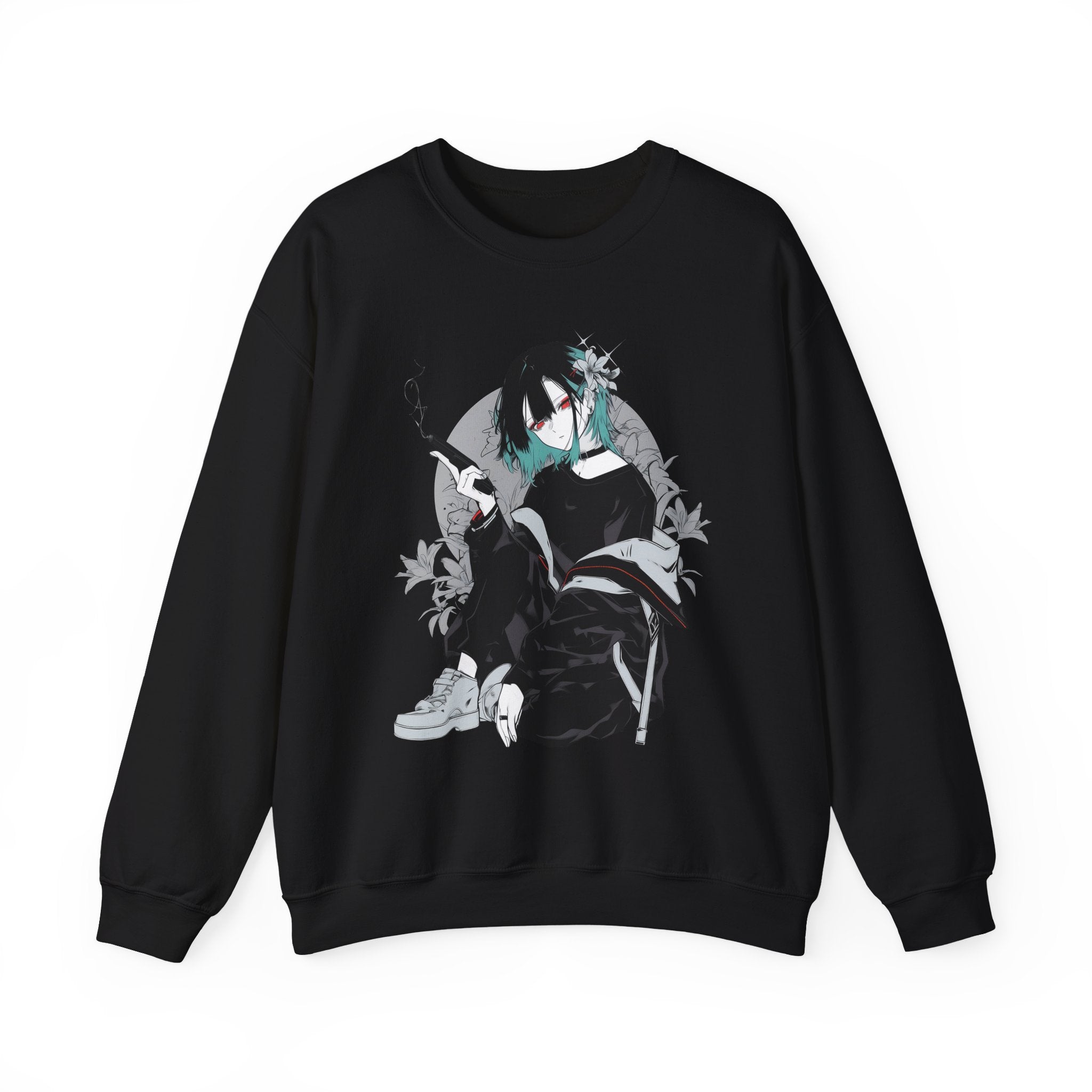 Crimson Smoke Lily • Sweatshirt