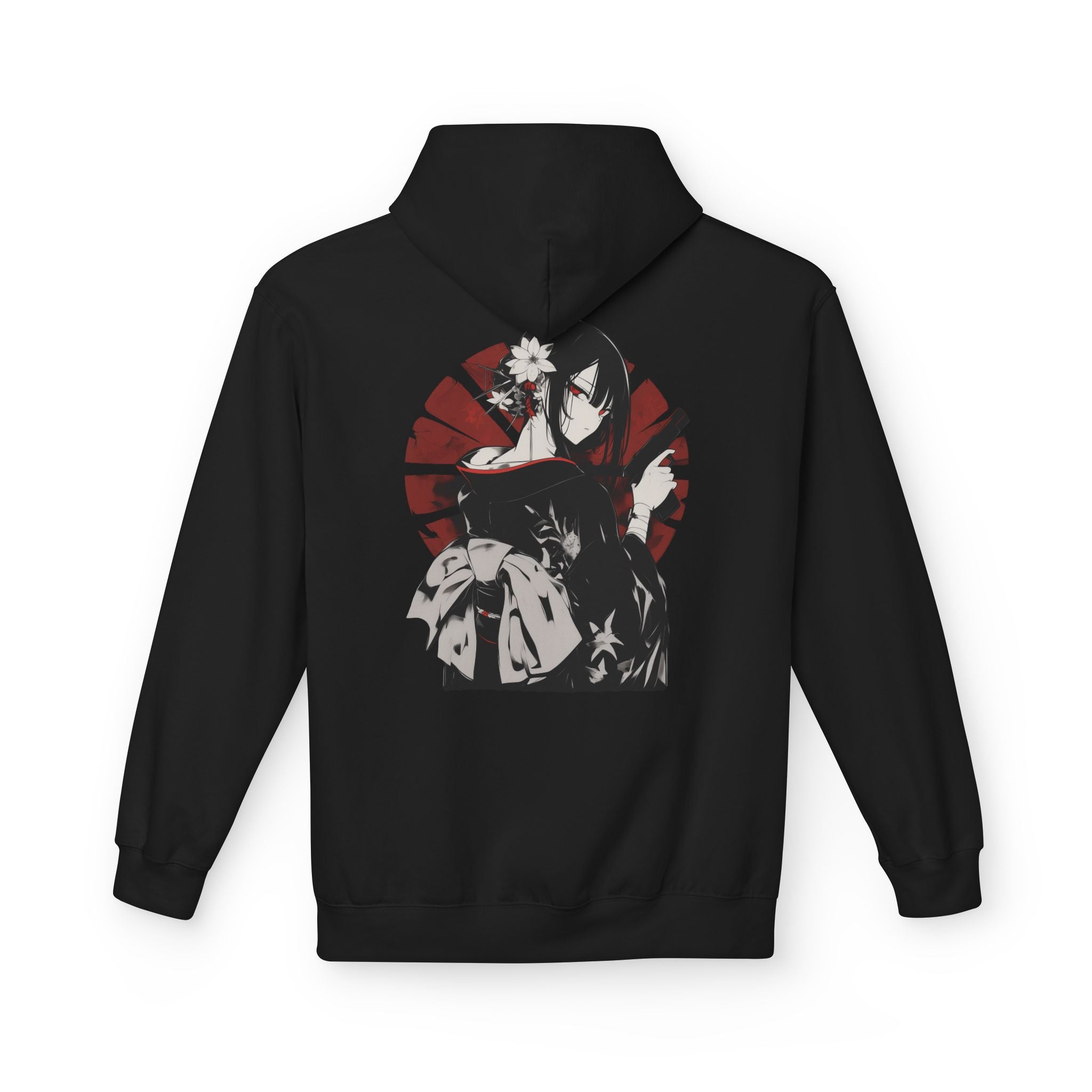 Crimson Veil • Premium Hoodie