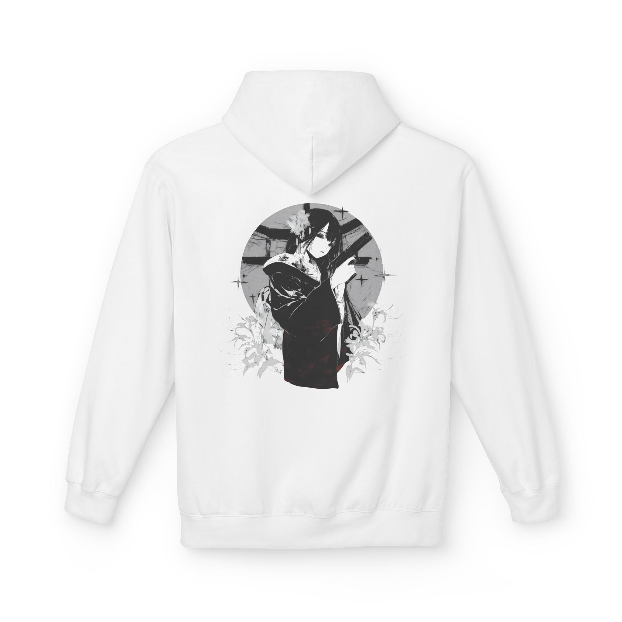 Crimson Black Dahlia • Premium Hoodie