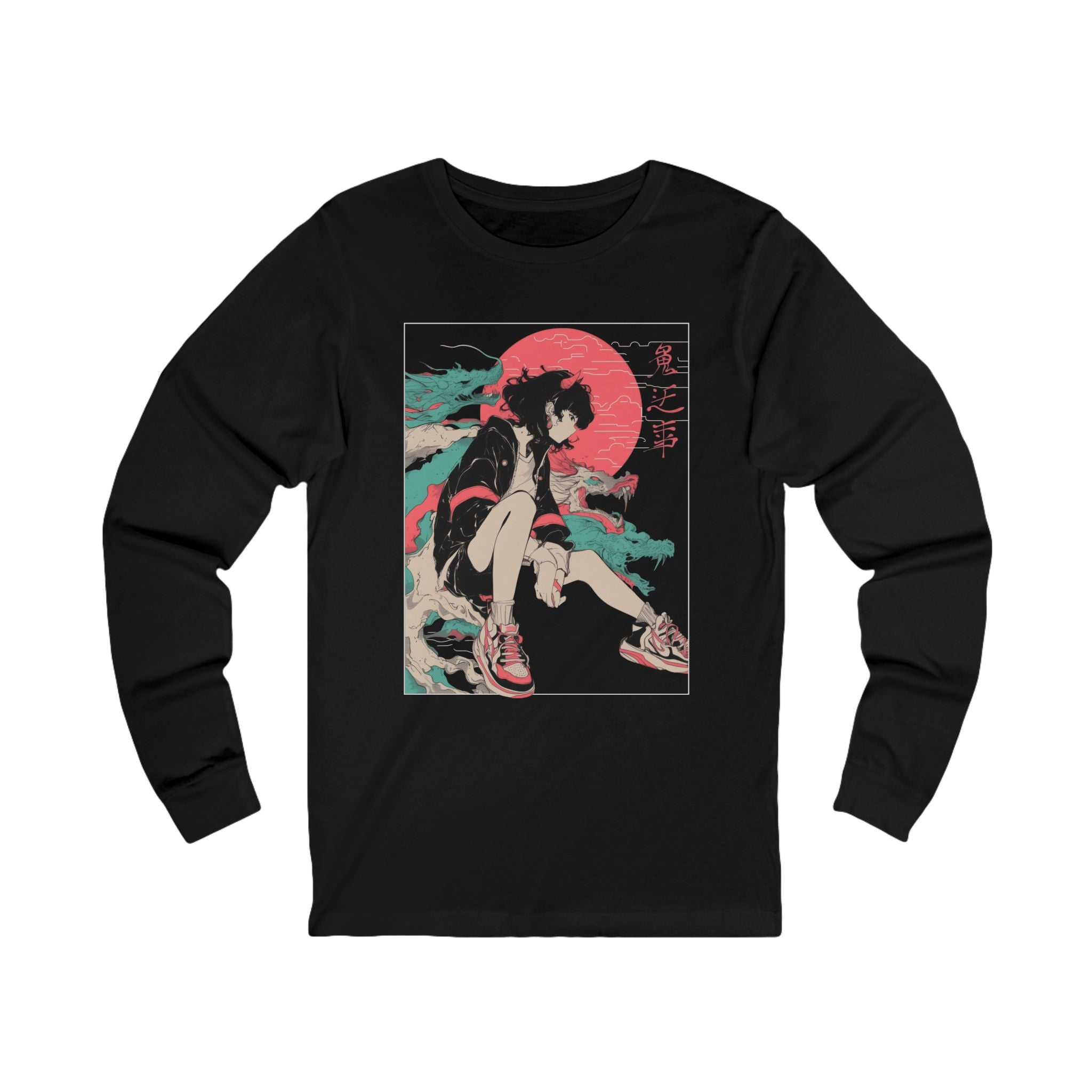 Neon Oni Street Spirit • Sleeve Tee
