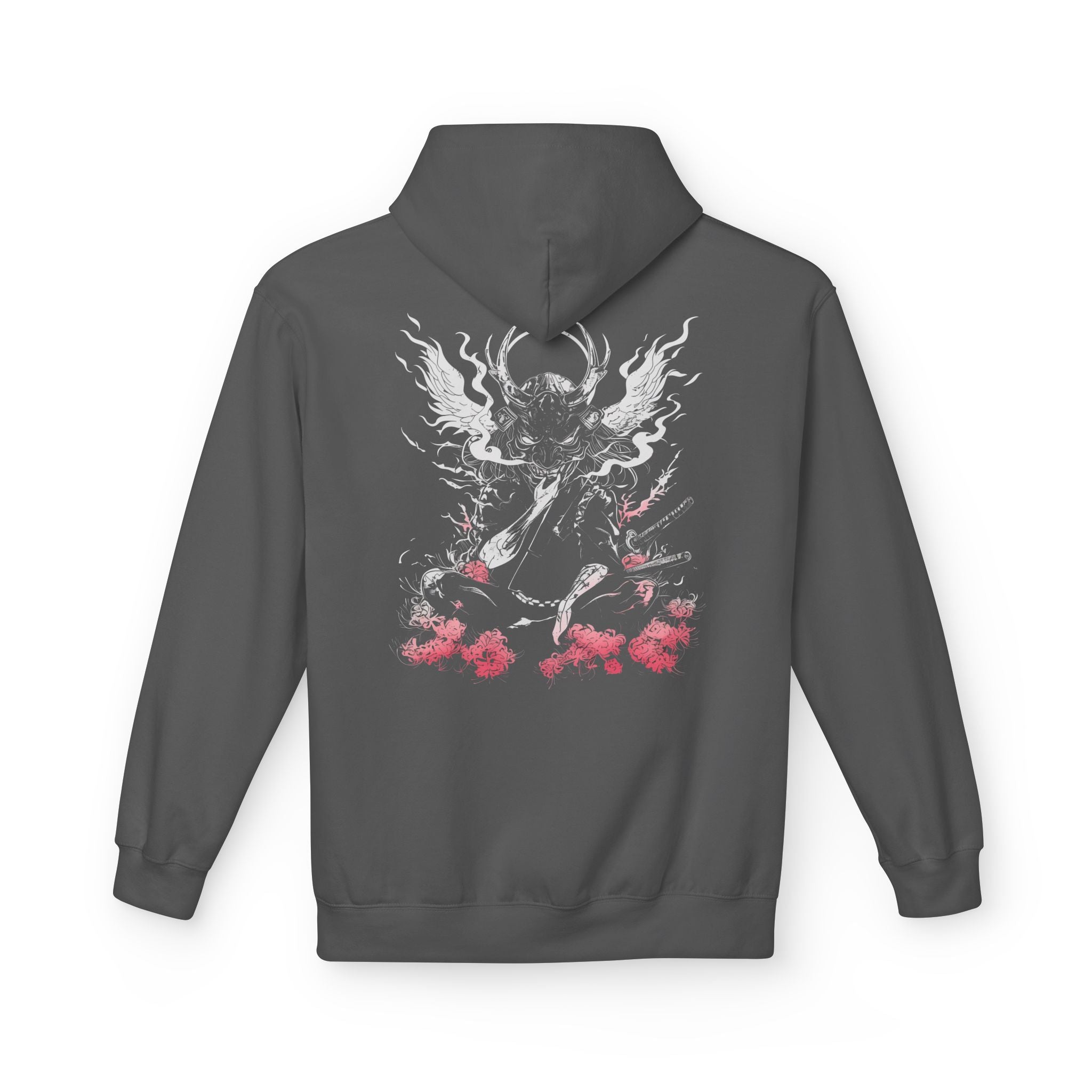 Crimson Oni Samurai • Premium Hoodie